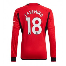 Manchester United Casemiro #18 Hemmakläder 2023-24 Långärmad